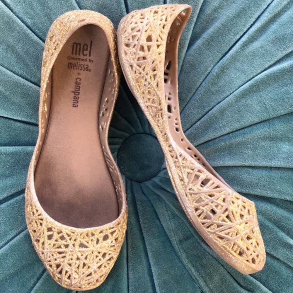 MEL Dreamed by Melissa Campana Basket Weave Flat